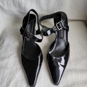 Jennifer Moore Patent Leather Heels